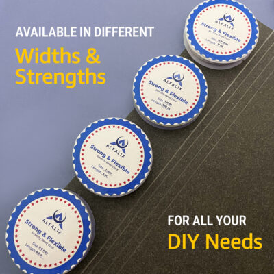 Alfalix Elastic Strings for all DIY Needs Clear Bracelet String