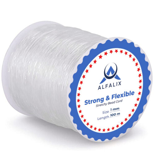 Elastic string for bracelet making Clear Bracelet String